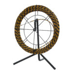 Vertical metallic reel