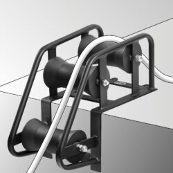 ΑΚΑΤ095 Τριπλό ράουλο για γωνία φρεατίου - Image 2