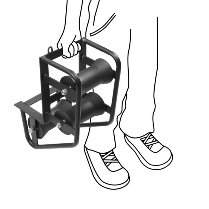 ΑΚΑΤ095 Τριπλό ράουλο για γωνία φρεατίου - Image 4